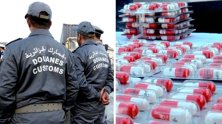 Record en Algérie : Saisie massive de comprimés psychotropes