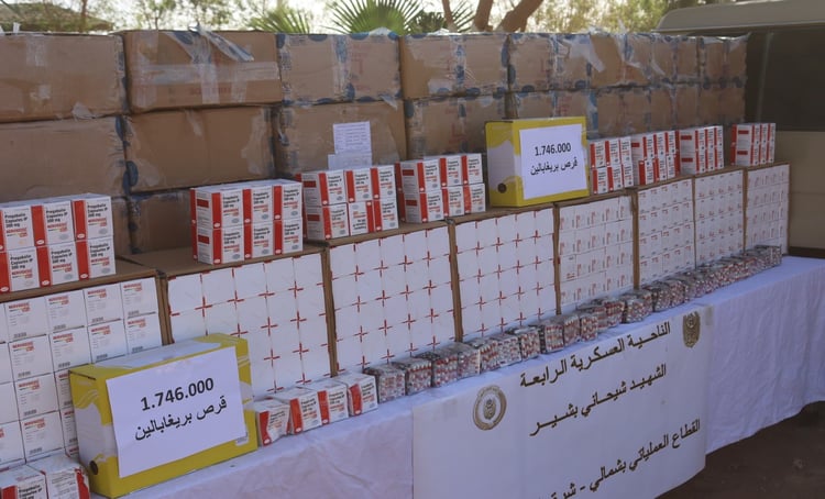 Record en Algérie : Saisie massive de comprimés psychotropes