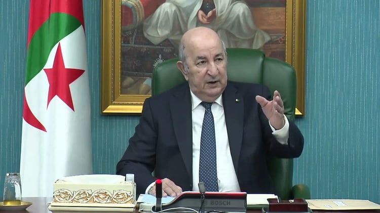 Tebboune pose sa condition pour recevoir les ministres français