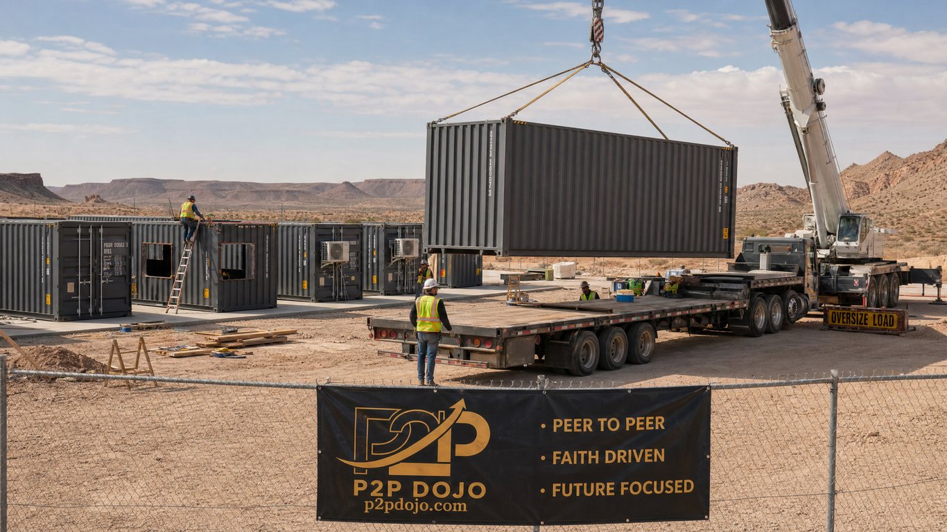 Shipping Containers Arriving