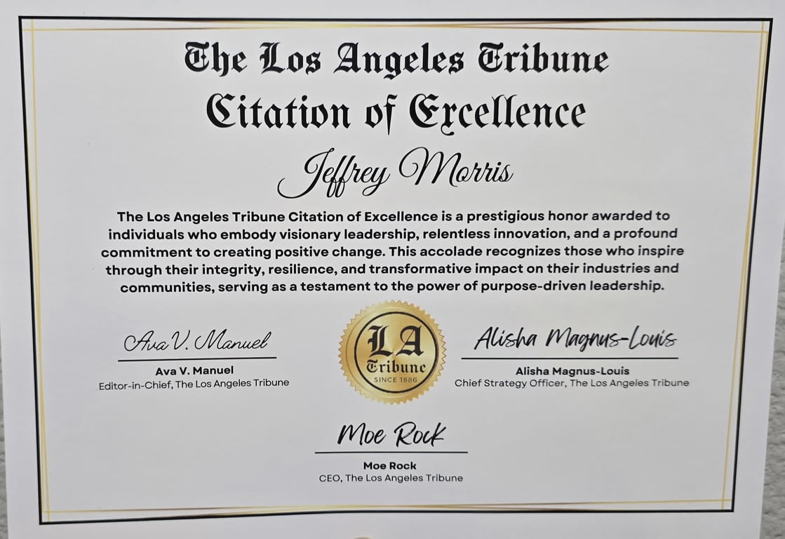 Jeff Morris Certificate 2