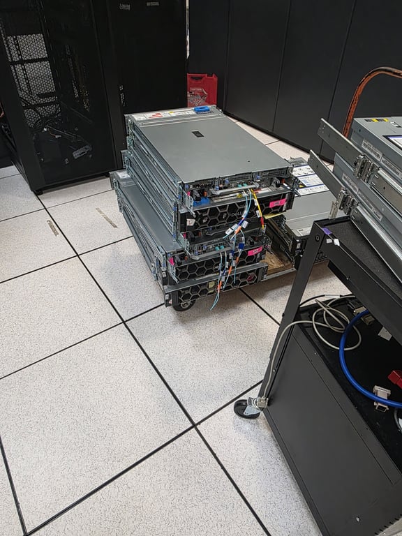 Secure server workstation with hardware protection