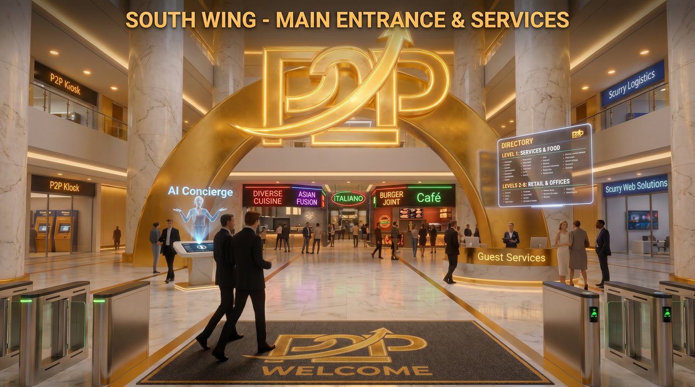 Main Entrance & Services