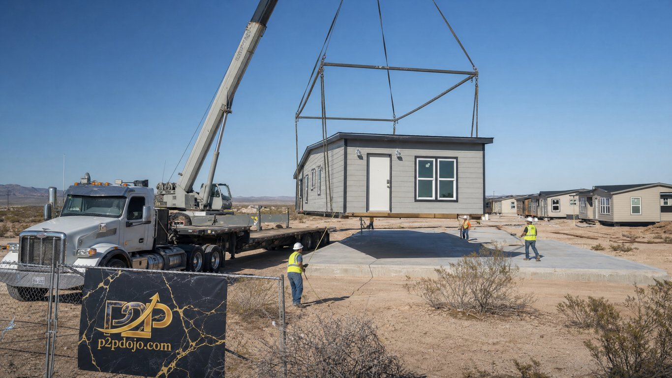 Modular Home Delivery