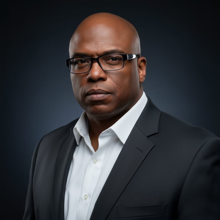 Dr. Wayne Marcus - Leadership Author and Retired Navy Command Master Chief Professional Portrait