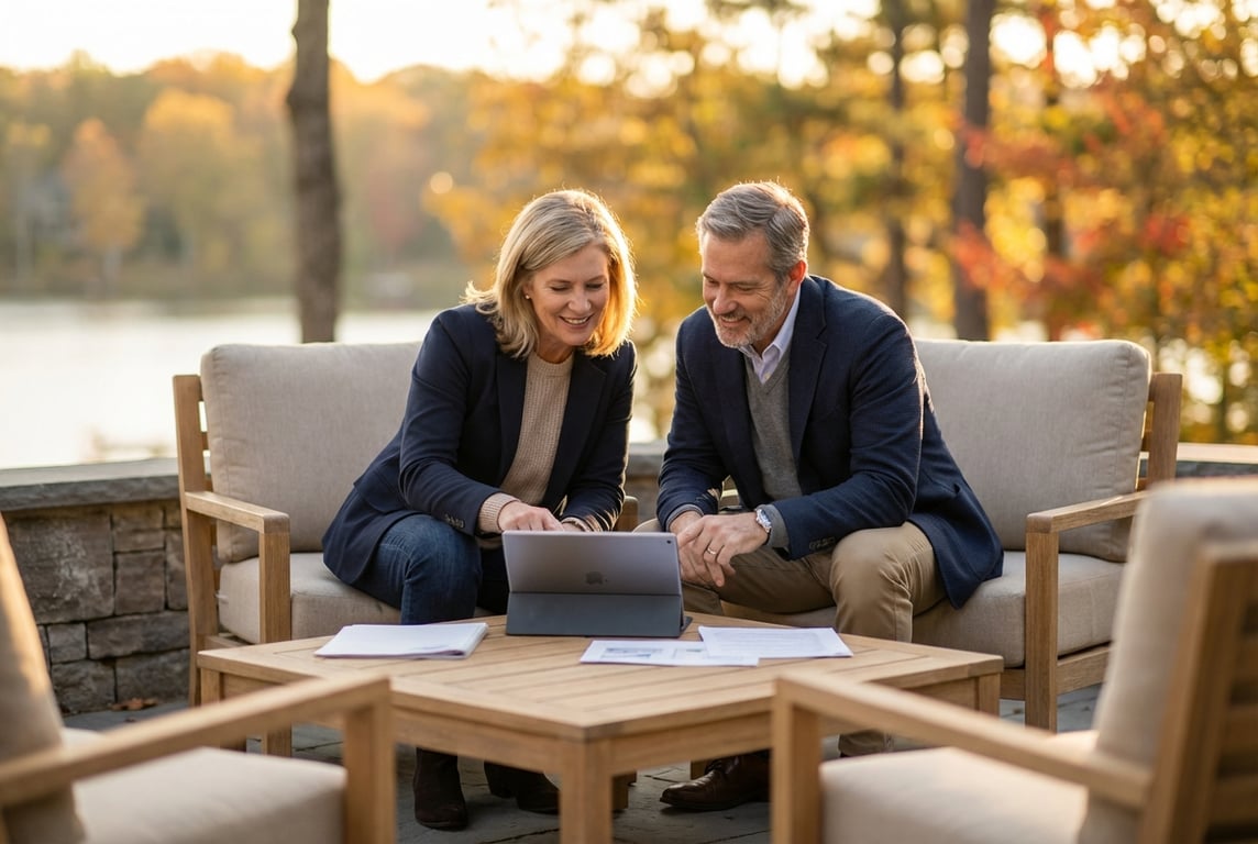 Couple planning for retirement