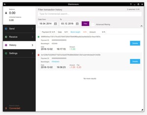 Electroneum Wallet GUI