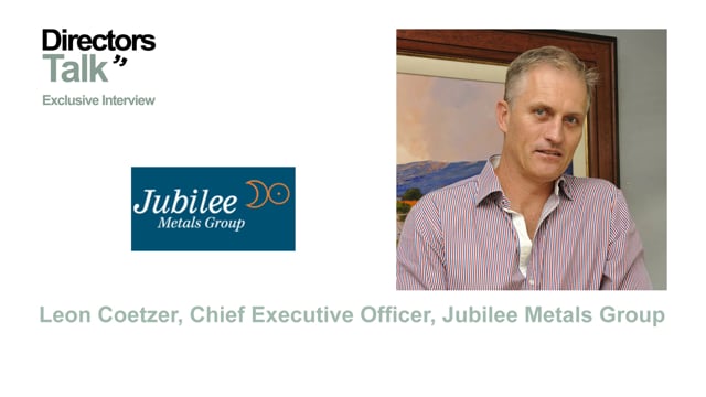 Jubilee Metals Leon Coetzer