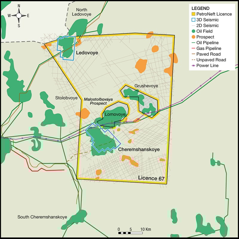 PetroNeft Resources Licence 67