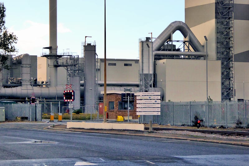 Tilbury green energy power plant