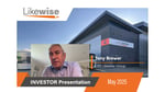 likewise plc investor presentation targeting 250m with strategic ()