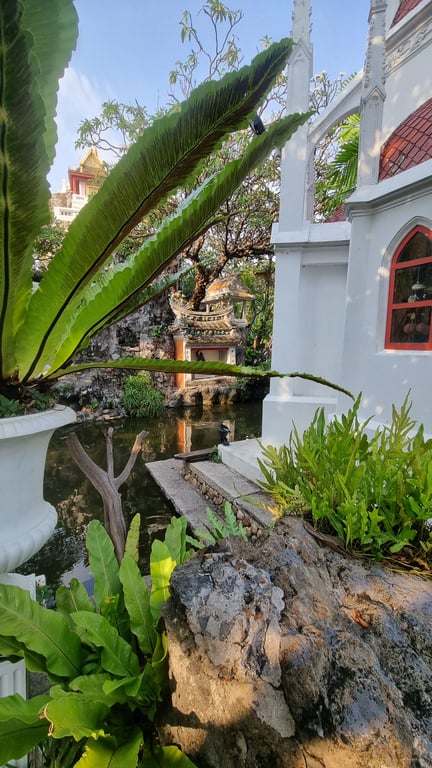 Foto von Tempel & wunderschöner Garten zum entspannen