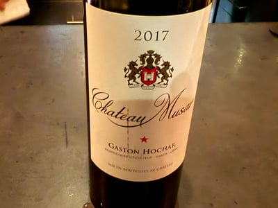 シャトー・ミュザール 2017、レバノン