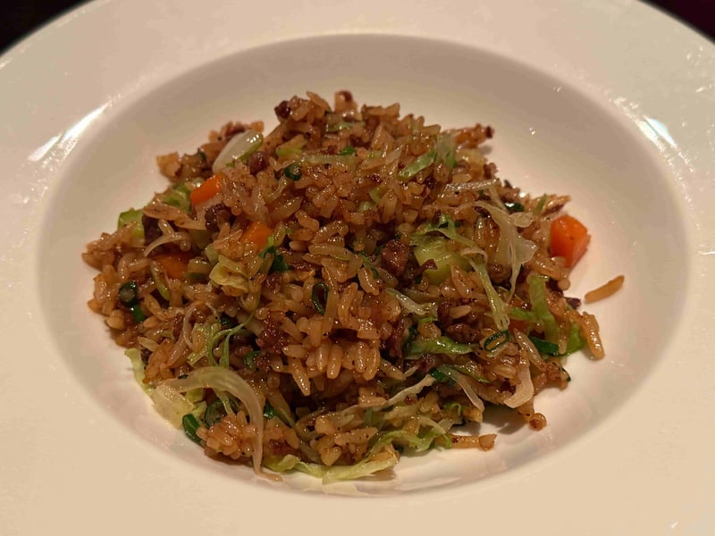 牛肉とトリュフの炒飯