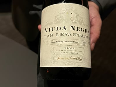 ハビエル・サン・ペドロ・オルテガのビウダ・ネグラ ブラン 2022、リオハ