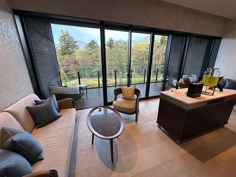 富士スピードウェイホテル Omika Wellness & Spa ソファ