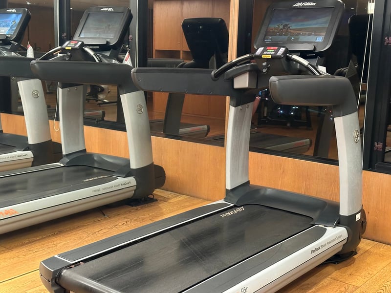 グランドハイアット台北 クラブオアシス ランニングマシン