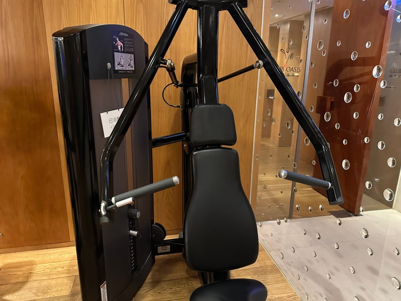 グランドハイアット台北 クラブオアシス チェストプレス