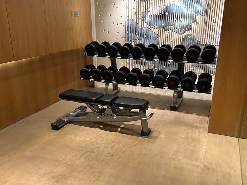 グランドハイアット台北 クラブオアシス ダンベル
