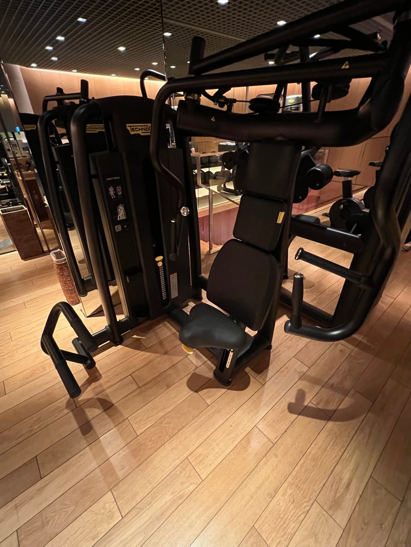 グランドハイアット東京 NAGOMI スパアンドフィットネス チェストプレス