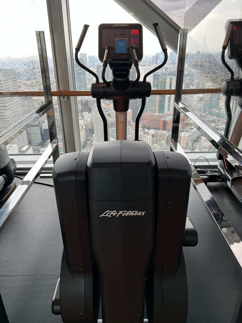 パークハイアット東京 クラブオンザパーク スパ＆フィットネス トレッドミル