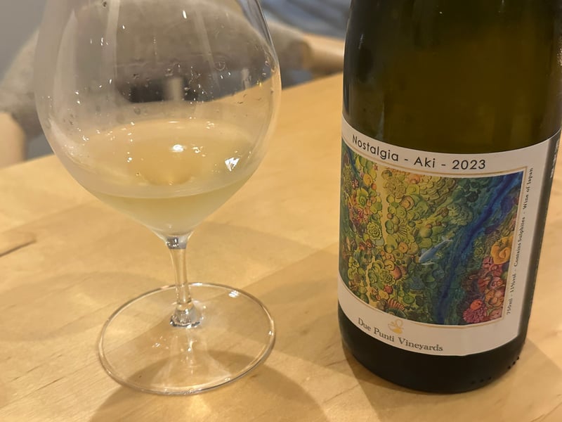 Due Punti Vineyards の Nostalgia Aki 2023