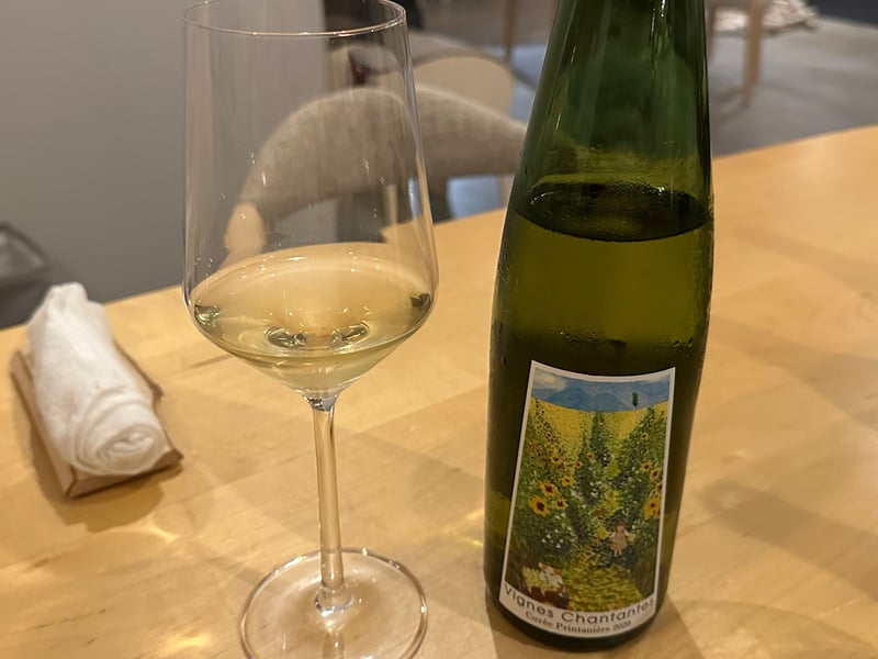 宮本ヴィンヤードの Vignes Chantantes Cuvée Printanière 2020