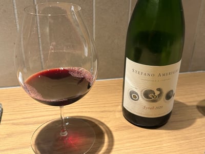 Stefano Amerighi の Syrah 2020
