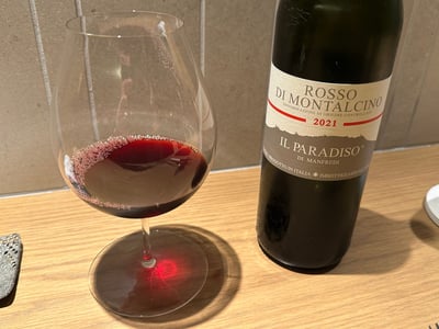 Il Paradiso di Manfredi の Rosso di Montalcino 2021