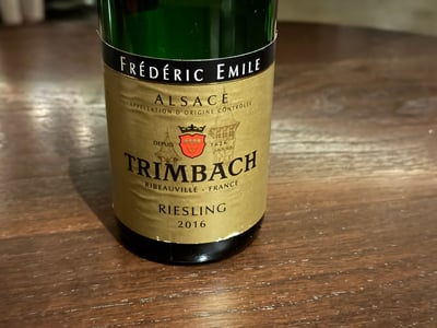 トリンバックのフレデリック・エミール リースリング 2016
