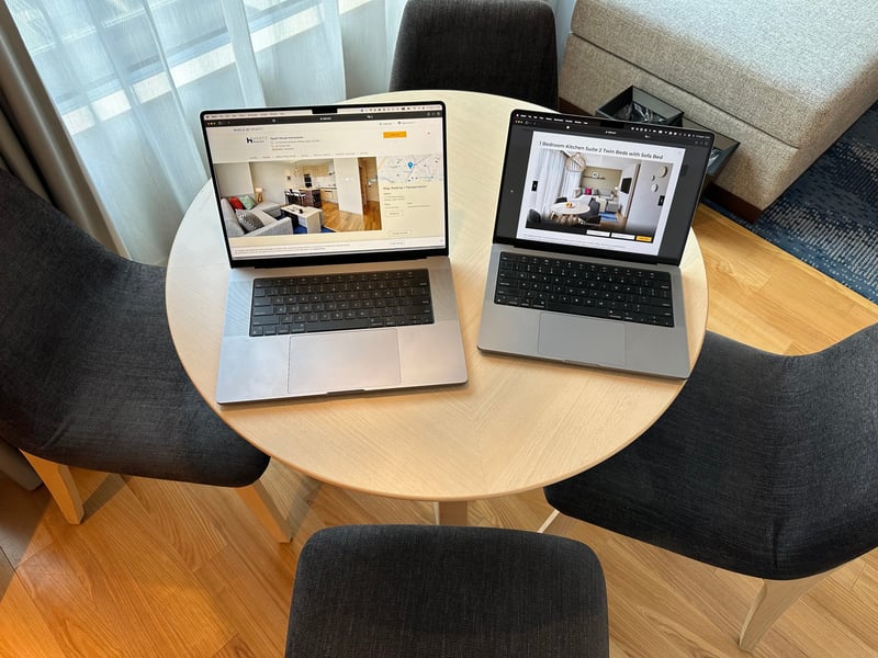 ハイアットハウス金沢 キッチンスイート テーブル