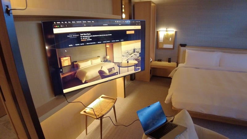 パークハイアット京都 デラックス HDMI