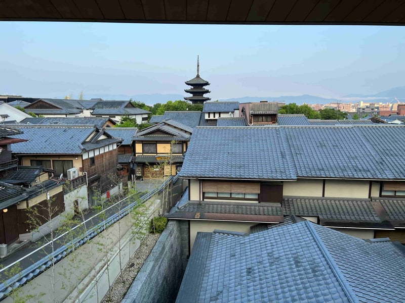 パークハイアット京都 東山ハウス 早朝