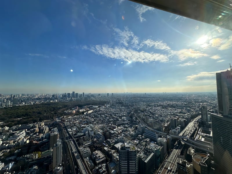 パークハイアット東京 ビューデラックス 景色3