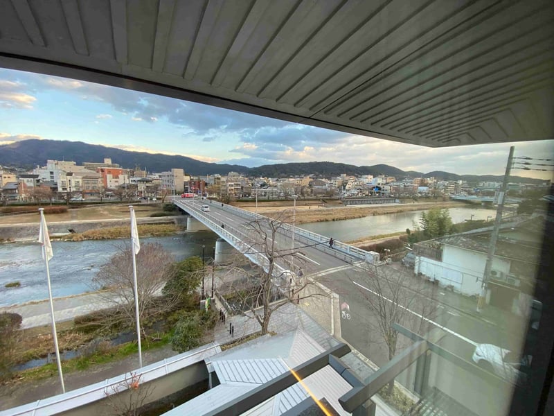 ザ・リッツ・カールトン京都 コーナースイートMINAMI 景色