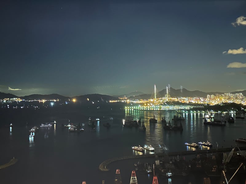 W香港 WOWスイート 夜景