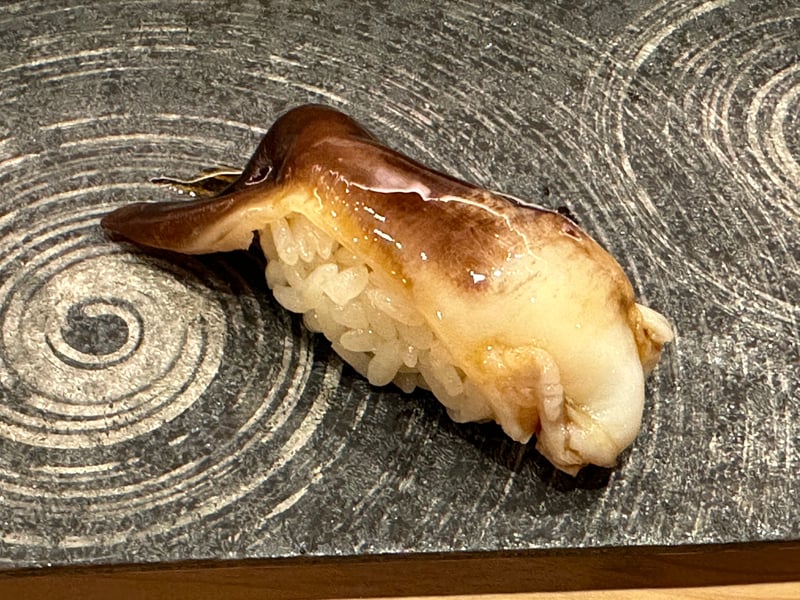 能登の鳥貝の握り