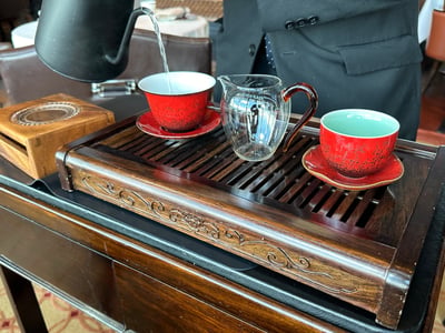 プーアル茶の生茶