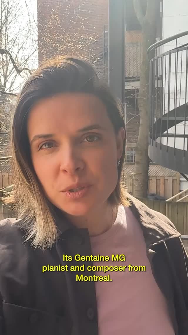 Gentiane MG at Jazz Bistro flyer