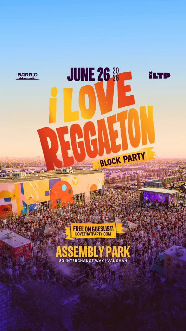 Reggaeton Block Party Summer flyer