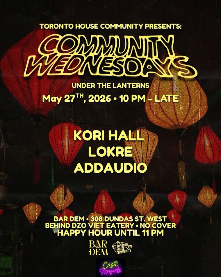 Community Wednesdays — May 27 flyer