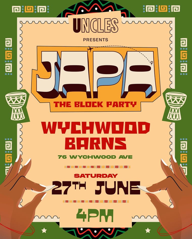JAPA: The Block Party flyer
