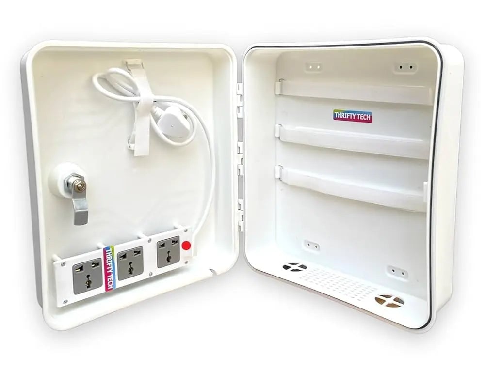 PVC Rack for Mini DVR and PoE Switch (Indoor / Outdoor)