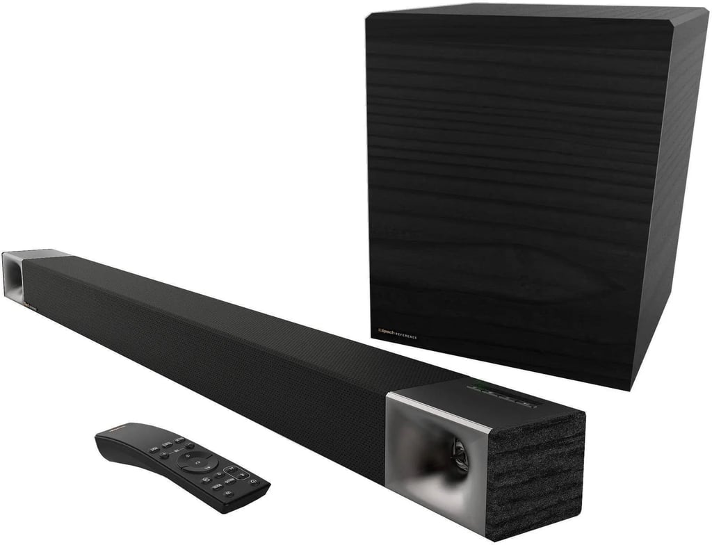 Klipsch Cinema 600 600w 3.1 Sound Bar Dynamic Power 10 Inch Wireless Subwoofer Speaker