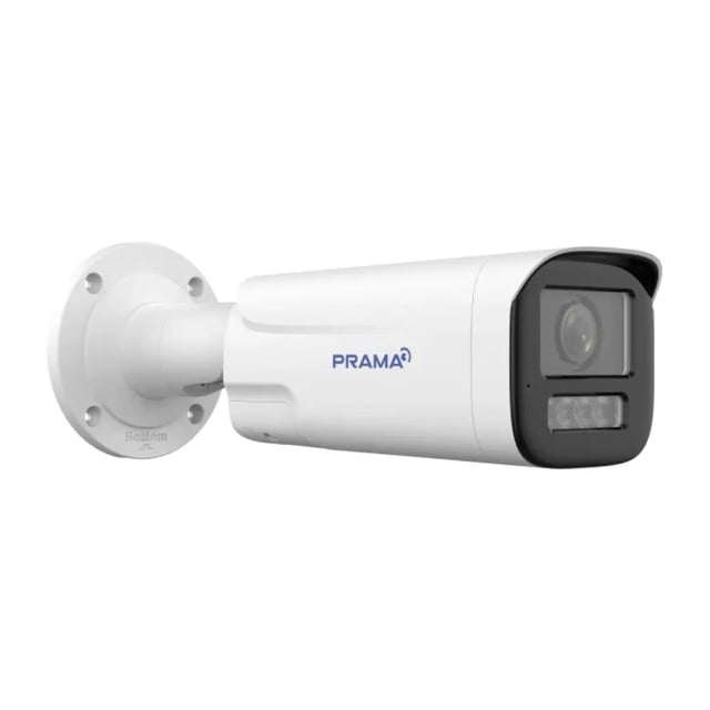 STQC | Prama IP 4MP Hybrid Varifocal Bullet CCTV | PT-NC146D3-WNRAM(D2)