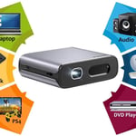 Egate X3 Dlp Led Pocket Size Projector thumbnail 3