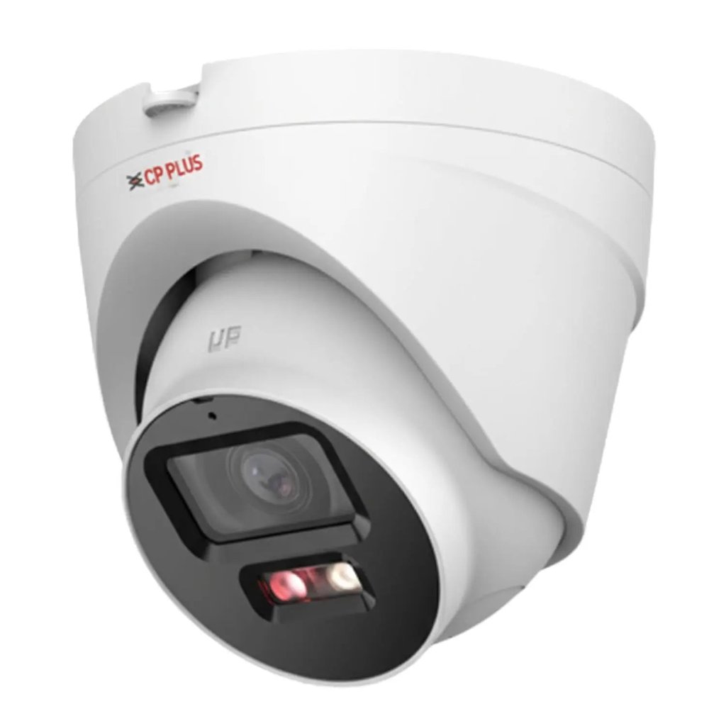 CP PLUS 2MP IP Dome Camera | Dual Light, 2-Way Audio, STQC – CP-UNC-DA21L3B-LQ