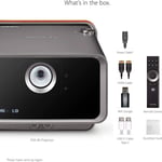 Viewsonic X10-4k true 4k uhd Short throw Portable Smart Led Projector thumbnail