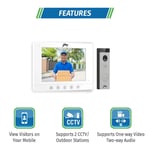 Godrej VDP SeeThru 7 Pro White Video Door Phone thumbnail 4