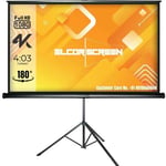 ELCOR Tripod/Portable Indoor-Outdoor Projection Screen thumbnail 1